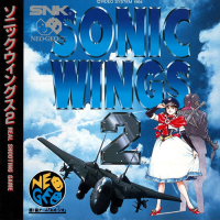 Sonic Wings 2 Neo Geo CD US box art